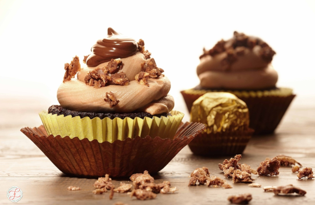 Foodstyling-Desserts- Ferrero rocher dessert mini cake
