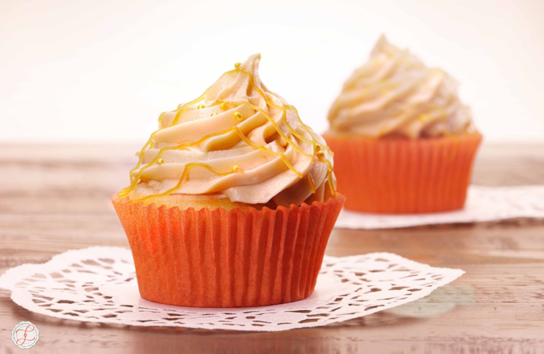 Foodstyling-Desserts-Caramel Cupcakes , Caramel flavored petit cake