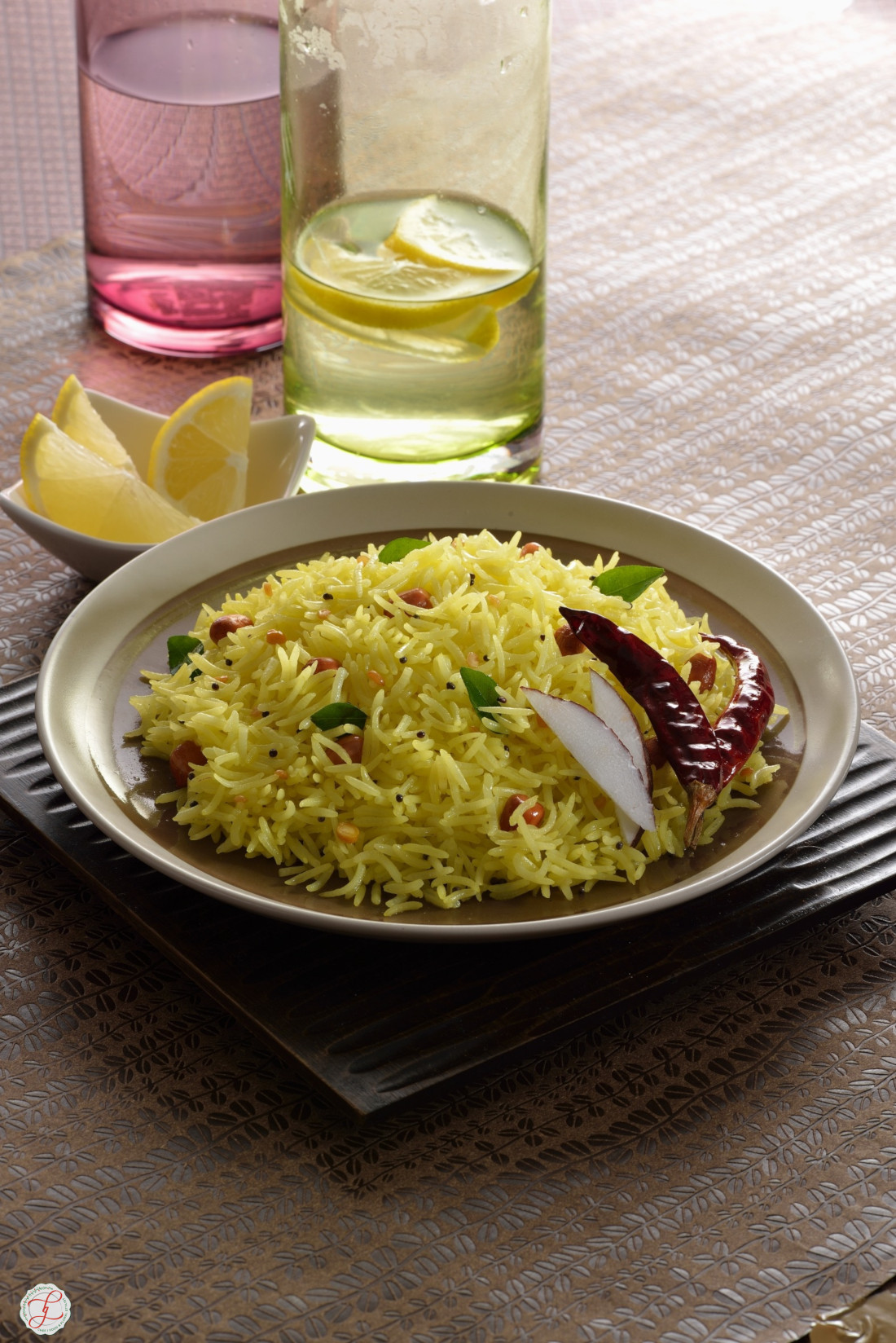 Foodstyling-Main course Peas Pulao, a Peas Pilaf