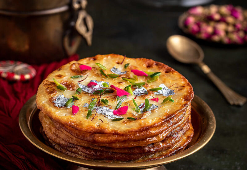 Sweet Indian pancake,Food styling and photography
